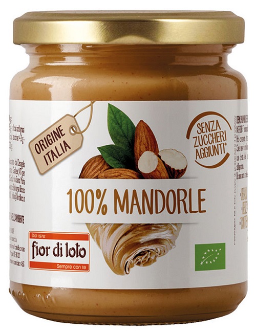 FIOR DI LOTO CREMA 100% DI MANDORLE TOSTATE - Farmapre