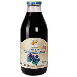 SUCCO PURO MIRTILLI SELVATICI 500 ML - Farmapre