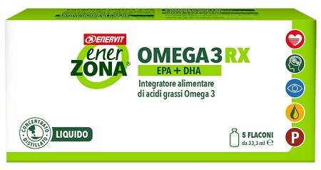 ENERZONA OMEGA 3 RX 5 FLACONI - Farmapre
