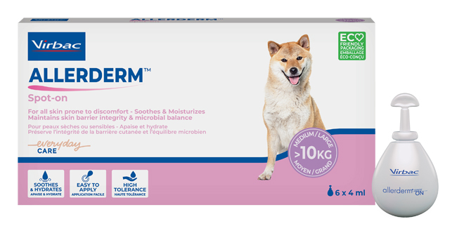 ALLERDERM SPOT ON CANI SUPERIORI A 10 KG 6 PIPETTE 4 ML - Farmapre