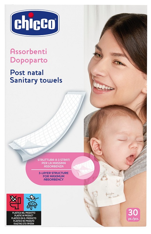 CHICCO ASSORBENTI PROTECTION POSTPARTO 30 PEZZI - Farmapre