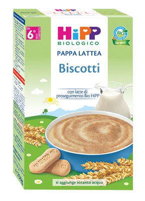HIPP BIO PAPPA LATTEA BISCOTTI 250 G - Farmapre