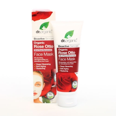 DR ORGANIC ROSE OTTO ROSA FACE MASK MASCHERA VISO 125 ML - Farmapre