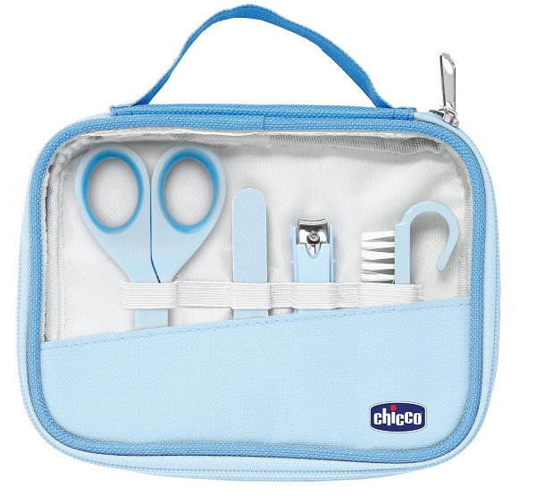 CHICCO SET UNGHIE BAMBINO AZZURRO-VERDE - Farmapre