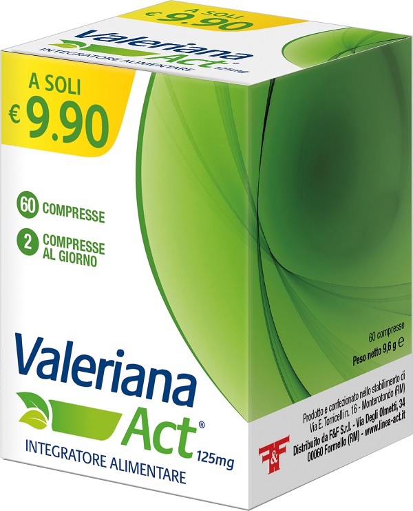VALERIANA ACT 60 COMPRESSE - Farmapre
