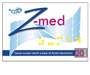 GARZA OCULARE Z MED MEDICATA CON ACIDO IALURONICO STERILE 20 BUSTE - Farmapre