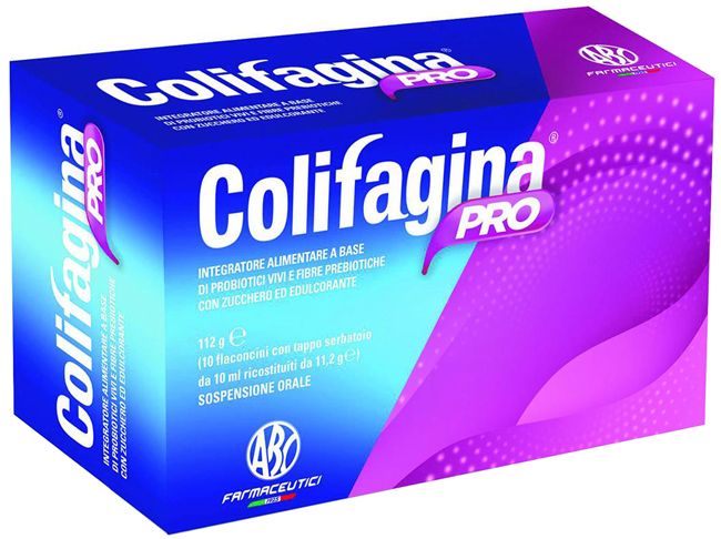 COLIFAGINA PRO 10 FLACONCINI TAPPO SERBATOIO - Farmapre