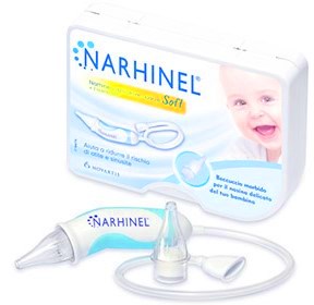 ASPIRATORE NASALE NARHINEL SOFT 1 PEZZO + 2 RICAMBI - Farmapre