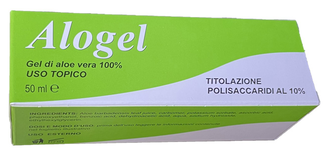ALOGEL ALOE PURA 100% TITOLATO 10% IN POLISACCARIDI 50 ML - Farmapre