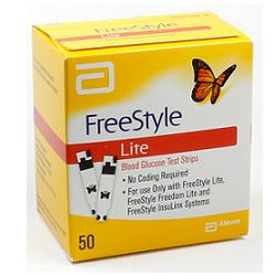 STRISCE MISURAZIONE GLICEMIA FREESTYLE LITE 50 PEZZI - Farmapre