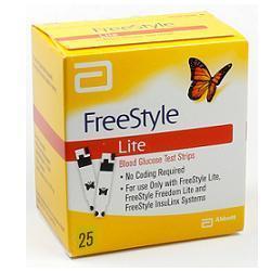 STRISCE MISURAZIONE GLICEMIA FREESTYLE LITE 25 PEZZI - Farmapre