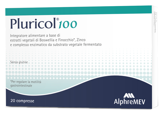 PLURICOL 100 20 COMPRESSE - Farmapre