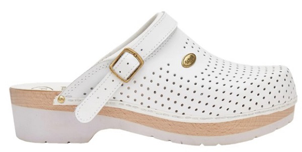 CLOG S/COMF.B/S CE BYCAST BIS UNISEX WHITE WOODS BIANCO 42 - Farmapre