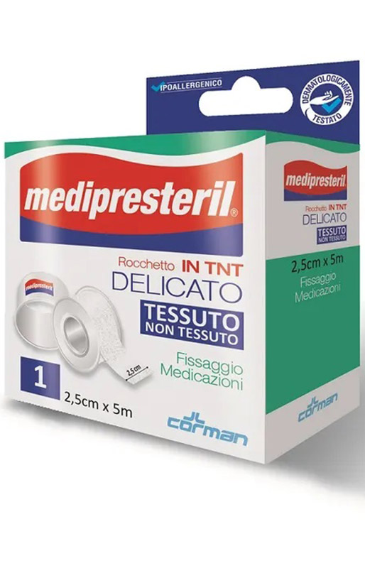 CEROTTO MEDIPRESTERIL DISPENSER TESSUTO NON TESSUTO 5X250CM - Farmapre