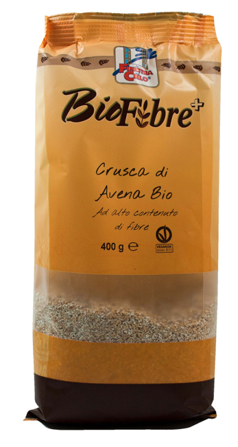 FSC BIOFIBRE+ CRUSCA DI AVENA BIO AD ALTO CONTENUTO DI FIBRA 400 G - Farmapre