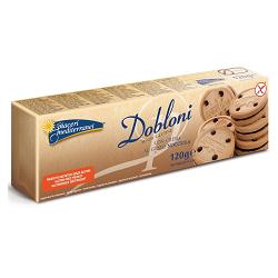 PIACERI MEDITERRANEI DOBLONI CON CREMA NOCCIOLA 120 GRAMMI - Farmapre