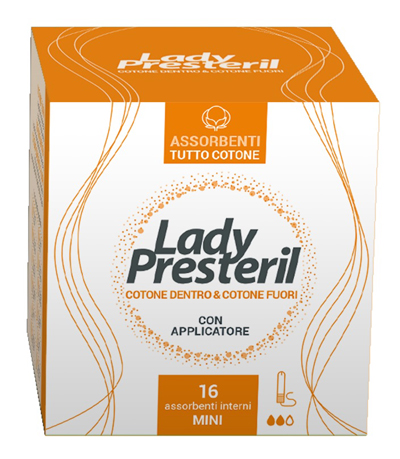 LADY PRESTERIL ASSORBENTI INTERNI MINI 16 PEZZI - Farmapre