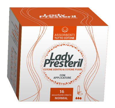 LADY PRESTERIL ASSORBENTI INTERNI NORMAL 16 PEZZI - Farmapre