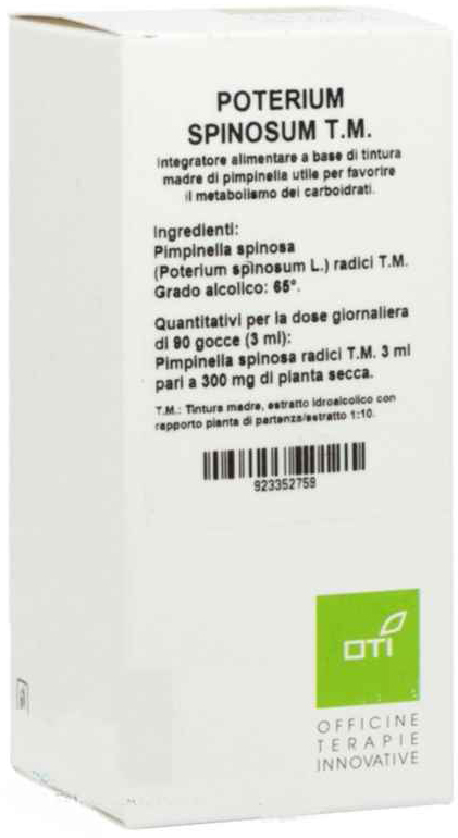 POTERIUM SPINOSUM TINTURA MADRE GOCCE 100ML - Farmapre