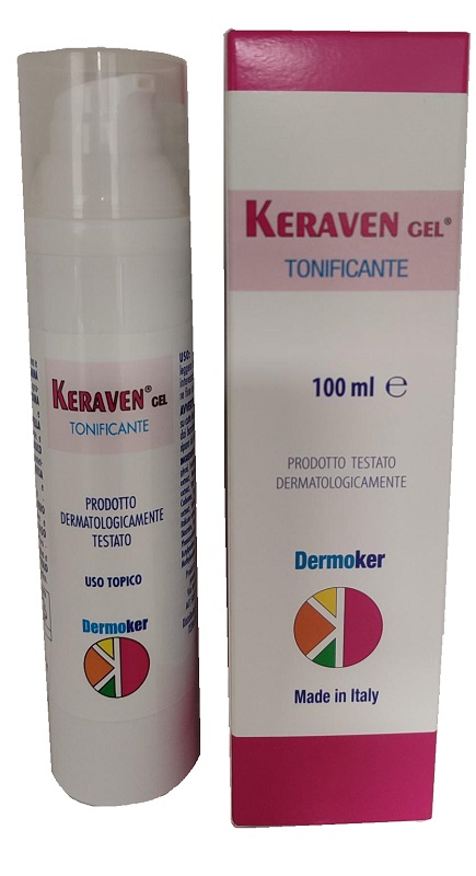 KERAVEN GEL TONIFICANTE 100 ML - Farmapre