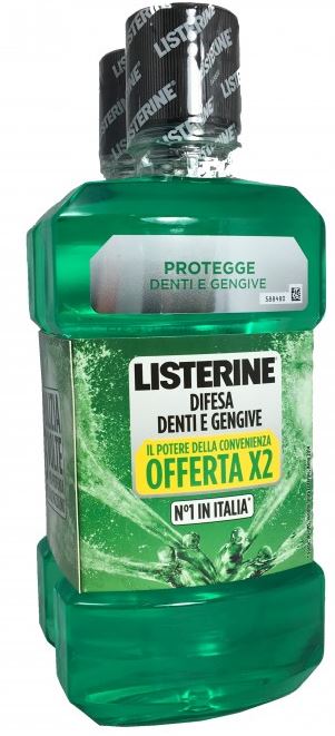 LISTERINE DIFESA DENTI E GENGIVE BUNDLE 2 X 500 ML - Farmapre