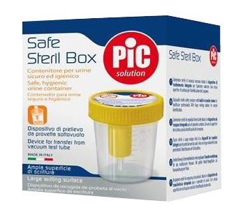 CONTENITORE PIC URINA 100 ML PRELEVAMENTO SOTTOVUOTO - Farmapre
