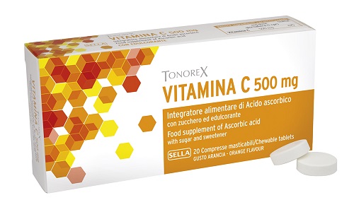 TONOREX VITAMINA C 500 MG 20 COMPRESSE - Farmapre