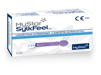 LANCETTE PUNGIDITO MYSTAR SYLKFEEL LANCETS 33 GAUGE 50 PEZZI - Farmapre