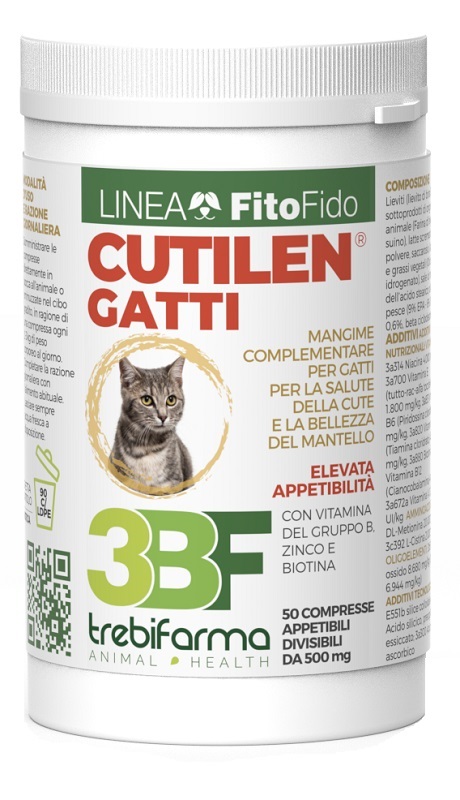 CUTILEN GATTI 50 COMPRESSE BARATTOLO 25 G - Farmapre