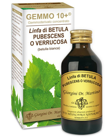 GEMMO 10+ BETULLA B LINFA 100 ML LIQUIDO ANALCOLICO - Farmapre
