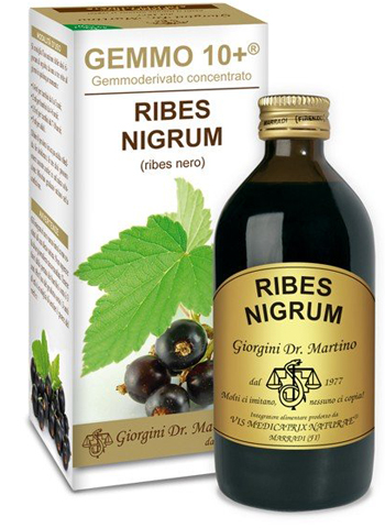 GEMMO 10+ RIBES NERO 200 ML LIQUIDO ANALCOLICO - Farmapre