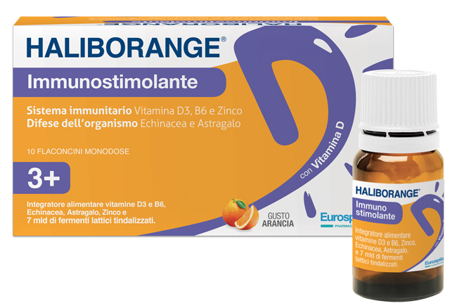HALIBORANGE IMMUNOSTIMOLANTE 10 FLACONCINI 10 ML - Farmapre