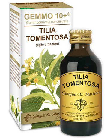 GEMMO 10+ TIGLIO ARGENTEO LIQUIDO ANALCOLICO 100 ML - Farmapre