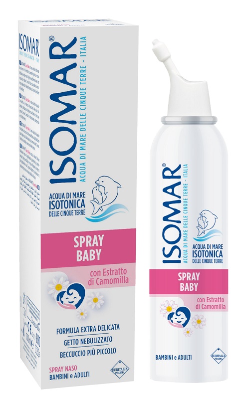 ISOMAR SPRAY BABY CON CAMOMILLA 100 ML - Farmapre