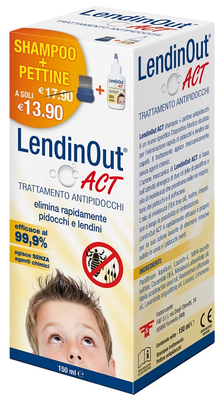 LENDINOUT ACT ANTIPIDOCCHI 150 ML - Farmapre