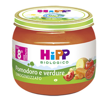 HIPP BIO HIPP BIO OMOGENEIZZATO SUGO POMODORO VERDURE 2X80 G - Farmapre