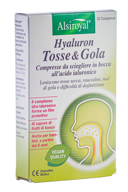 HYALURON TOSSE & GOLA 30 COMPRESSE N - Farmapre