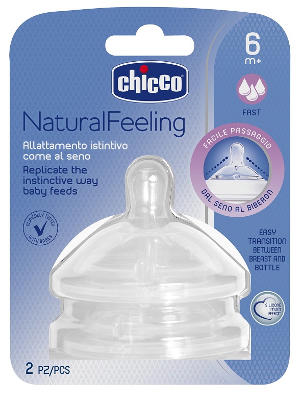 CHICCO TETTARELLA STEPUP NEW 6M+ FLUSSO VELOCE - Farmapre