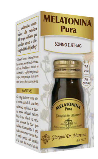 MELATONINA PURA 75 PASTIGLIE - Farmapre