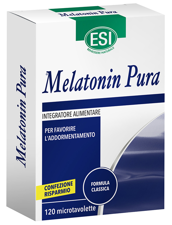 ESI MELATONIN PURA 120 MICROTAVOLETTE - Farmapre