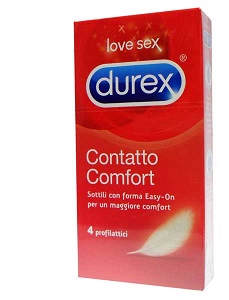 PROFILATTICO DUREX CONTATTO COMFORT 4 PEZZI - Farmapre