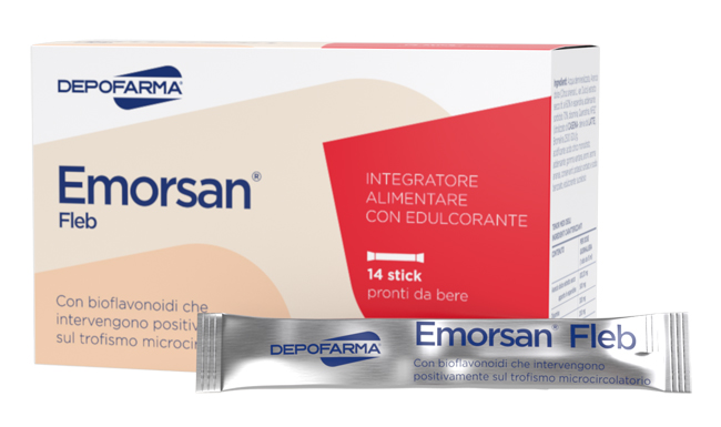 EMORSAN FLEB 14 STICK PACK DA 15 ML - Farmapre