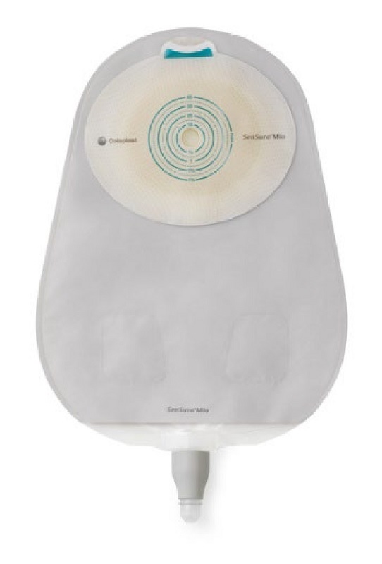 SACCA UROSTOMIA SENSURA MIO SISTEMA A UN PEZZO CON APERTURA ISPEZIONABILE MAXI TRASPARENTE 10-45 30 PEZZI - Farmapre