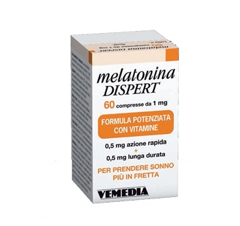 MELATONINA DISPERT 1MG DI MELATONINA 60 COMPRESSE - Farmapre
