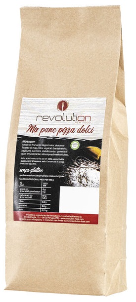 REVOLUTION MIX PANE PIZZA E IMPASTI LIEVITATI 1KG - Farmapre