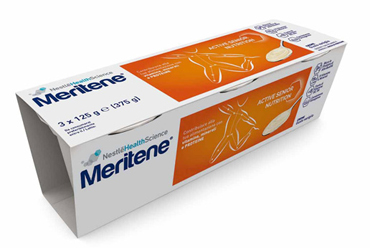 MERITENE CREMA VANIGLIA 3 VASETTI X 125 G - Farmapre