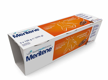 MERITENE CREMA CIOCCOLATO 3 VASETTI X 125 G - Farmapre