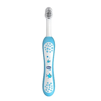 CHICCO SPAZZOLINO PRIMI DENTI DA LATTE AZZURRO 6-36 MESI - Farmapre