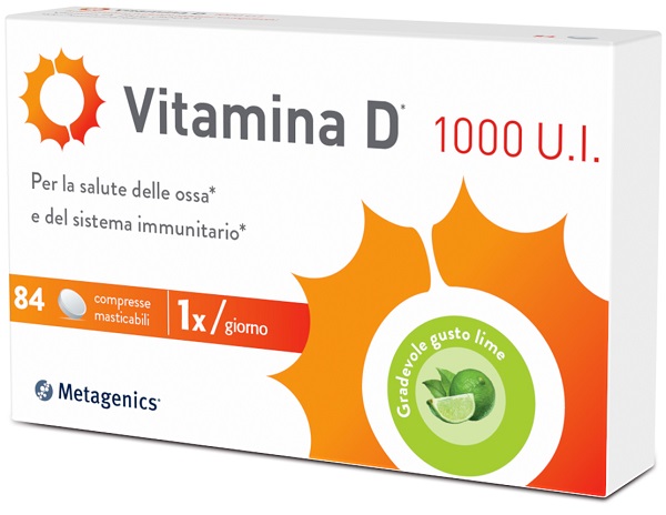 VITAMINA D 1000 UI 84 COMPRESSE MASTICABILI - Farmapre