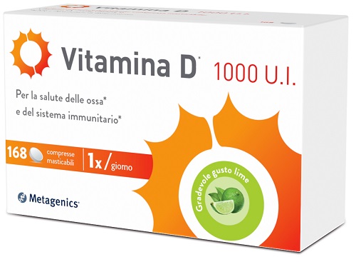 VITAMINA D 1000 UI 168 COMPRESSE MASTICABILI - Farmapre